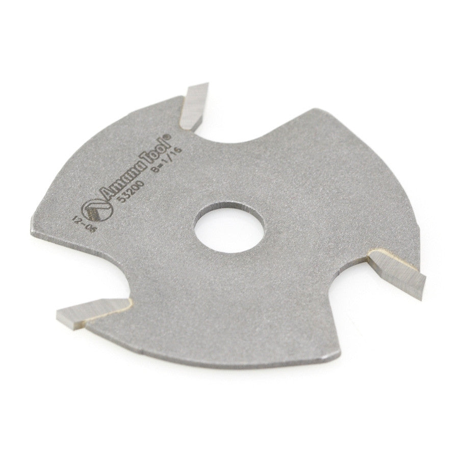 Amana Tool - 53200 - 3 WING SLOTT CUTTER 1/16 KERF
