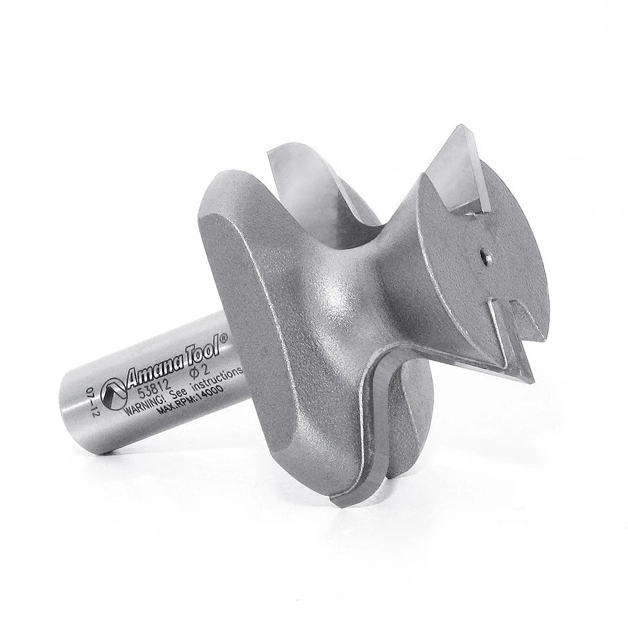 Amana Tool - 53812 - FINGER GRIP 2"DIA. 1/2 SHANK