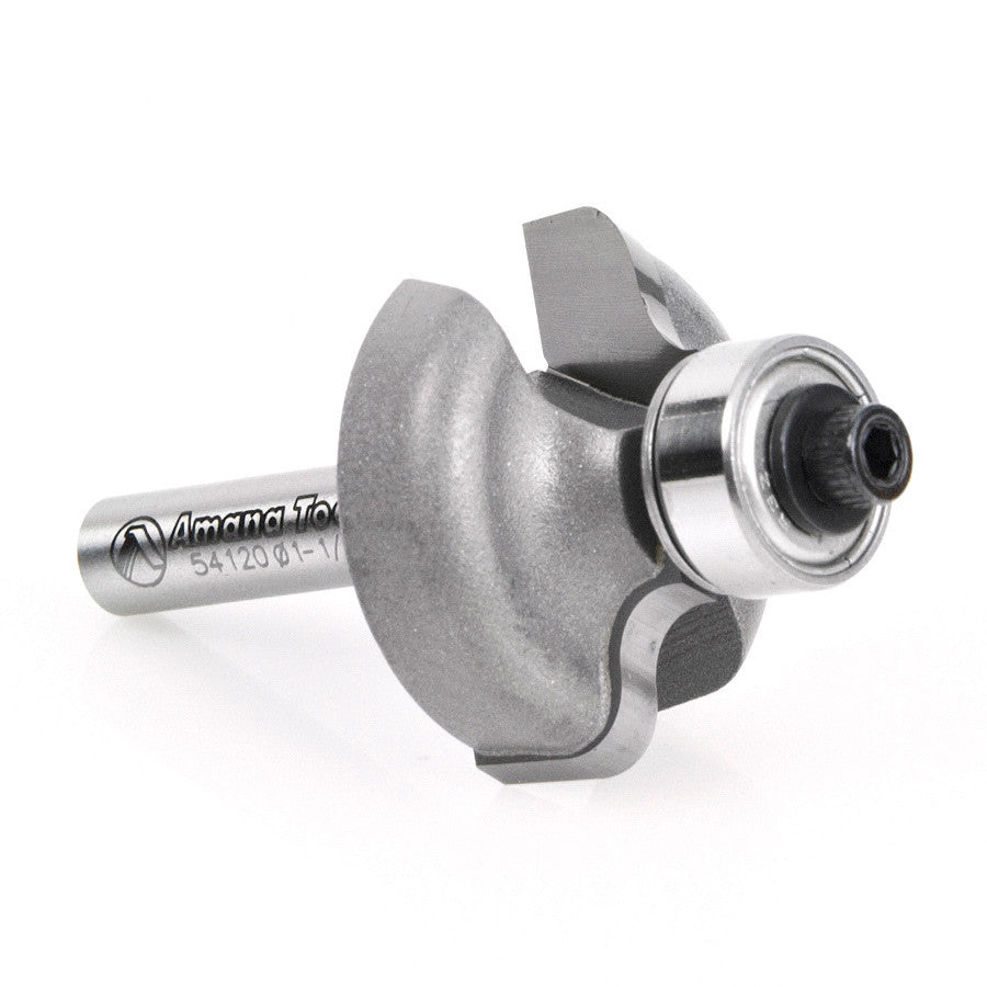 Amana Tool - 54120 - OGEE 1-1/8 DIAMETER 1/4 SHANK