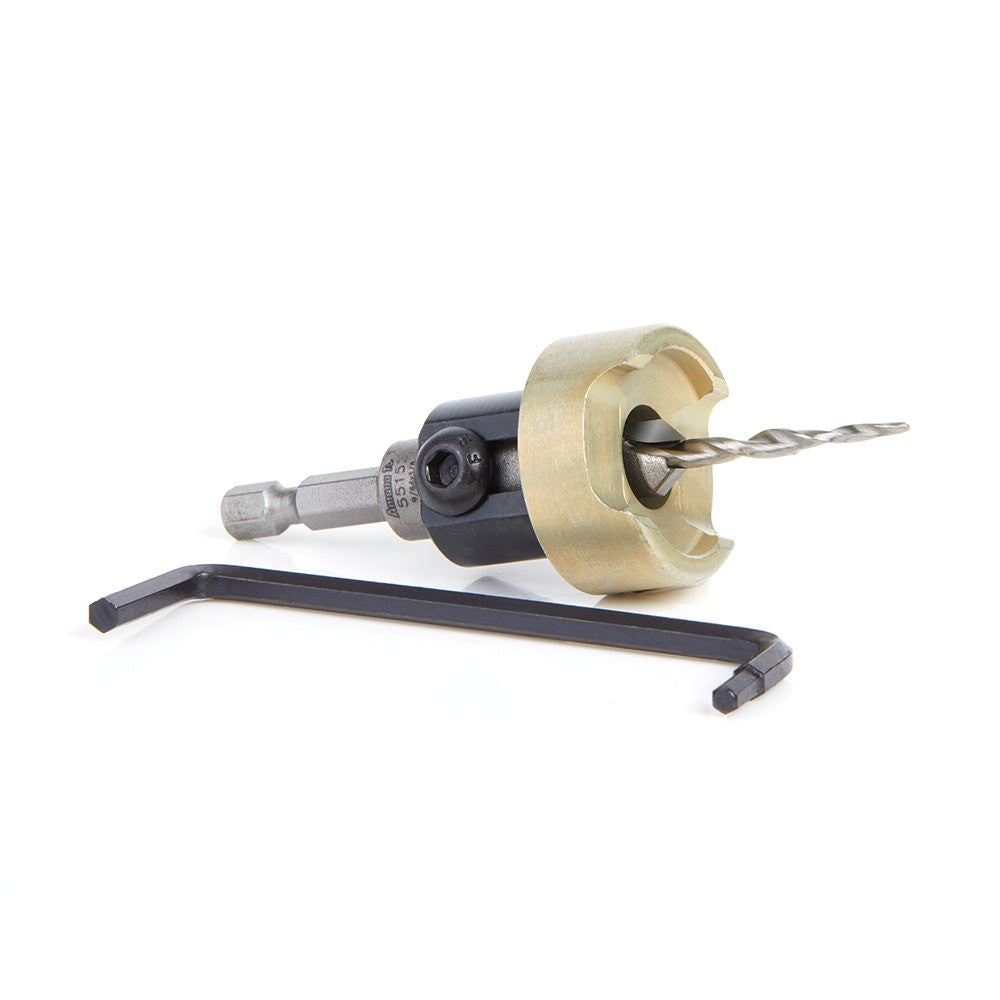 Amana Tool - 55152 - COUNTERSINK/STOP 9/64"TAPERDRI