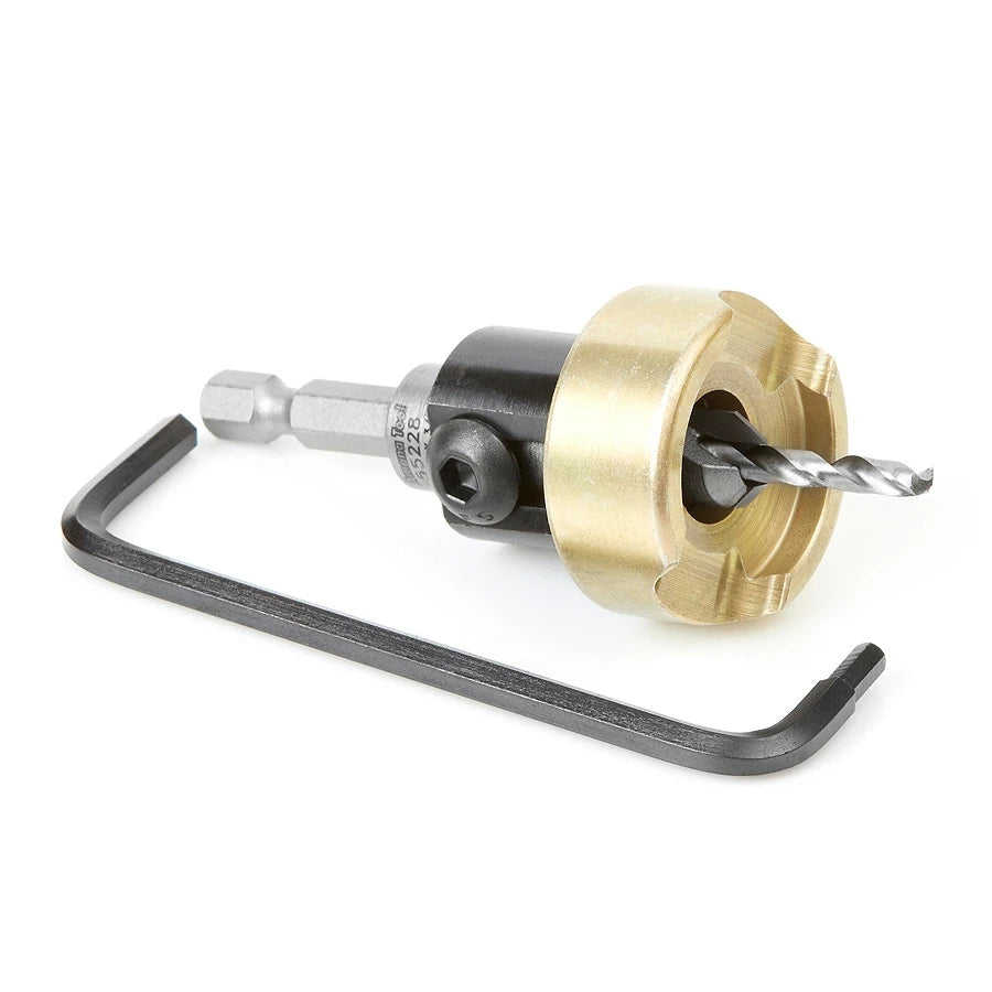 Amana Tool - 55228 - COUNTERSINK/STOP 9/64" DRILL