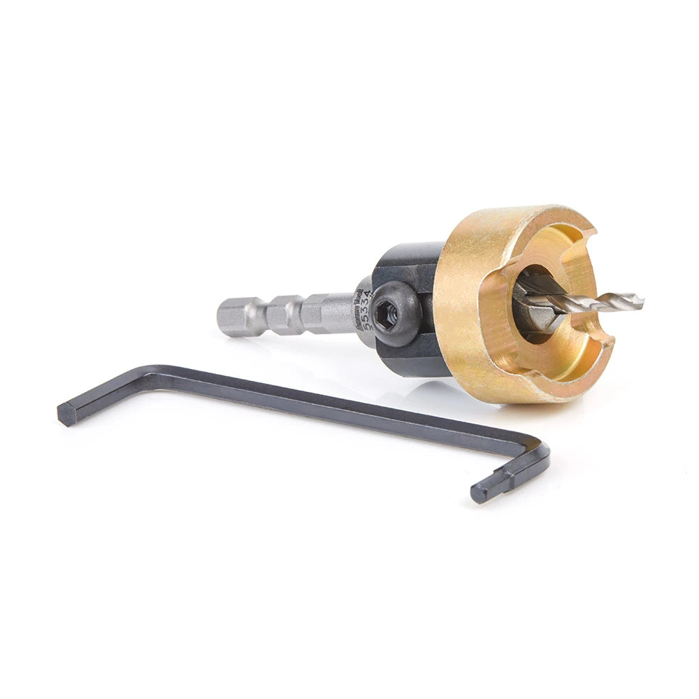 Amana Tool - 55334 - COUNTERSINK/STOP 1/8" DRILL