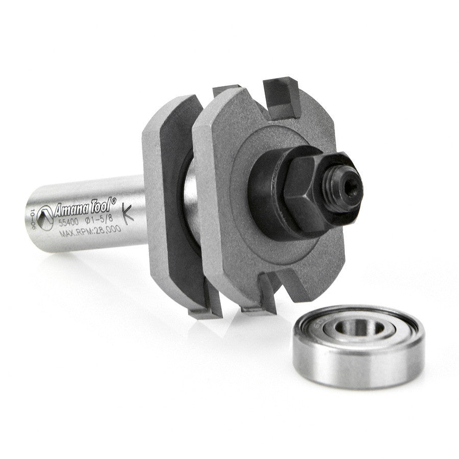 Amana Tool - 55400 - TONGUE/GROOVE ASSEMBLY 1/4"KER