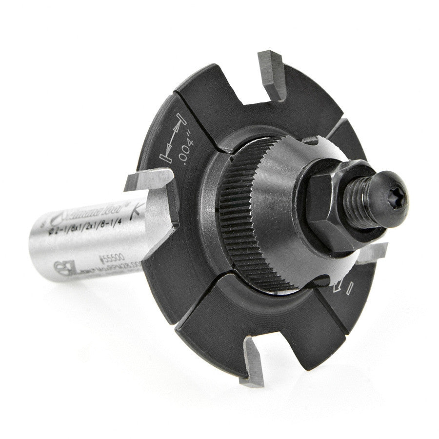 Amana Tool - 55500 - EZ-DIAL SLOTING CUTTER 1/8-1/4