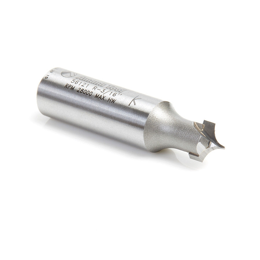 Amana Tool - 56121 - POINT/ROUNDOVER 3/16"Rx1/2"SHK