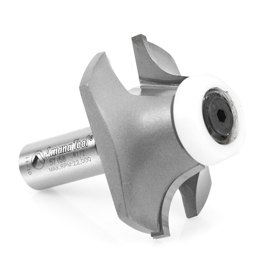 Amana Tool - 57158 - ROUND OVER DESIGN 1/2" RADIUS