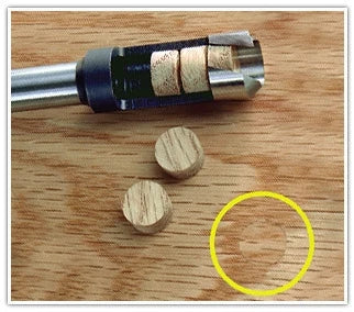 Amana Tool - 607-110 - 3/8 DIA WOOD PLUG CUTTER