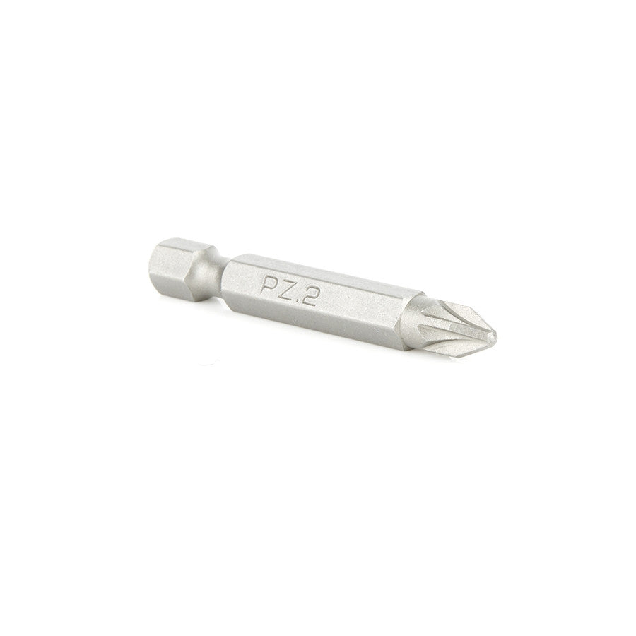 Amana Tool - 608-674 - 5 PC #2 POZIDRIVE BIT 2" LONG
