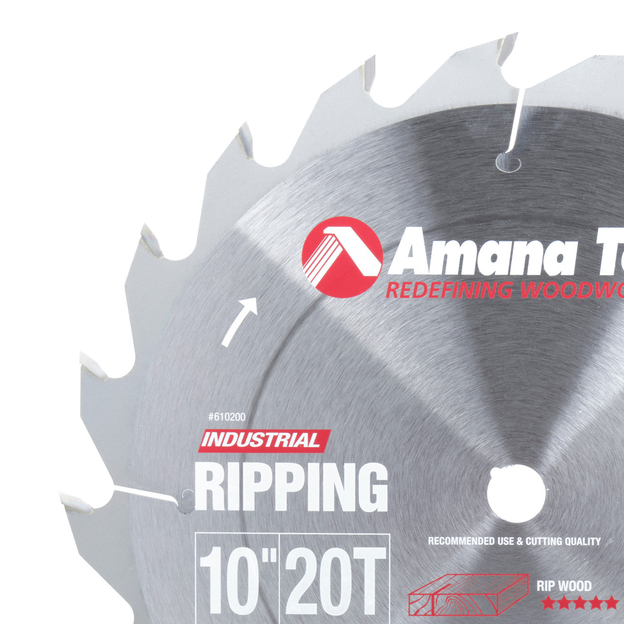Amana Tool - 610200 - 10"/20T RIPPING STRAIGHT GRIND