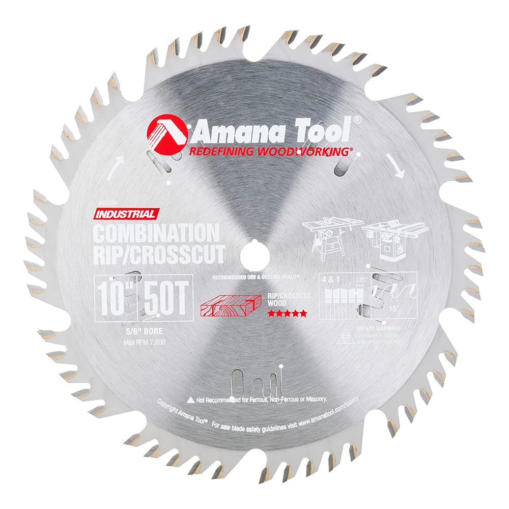 Amana Tool - 610504 - 10"/50T COMBINATION GRIND