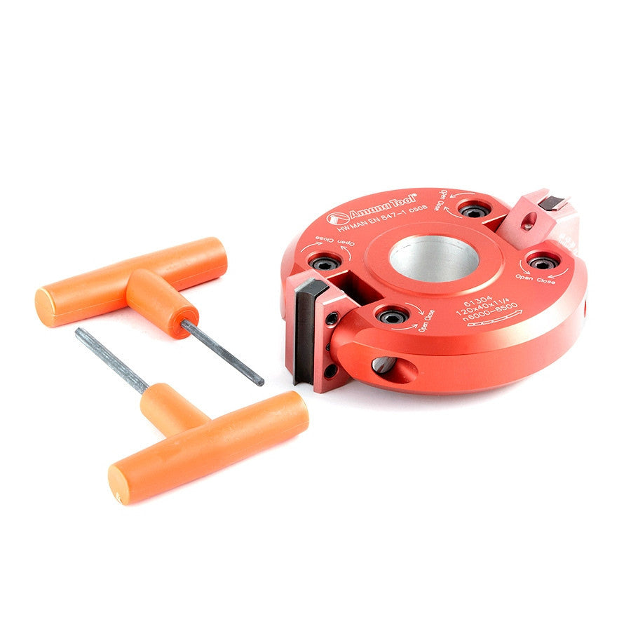 Amana Tool - 61304 - 120MM ADJ. CHAMFER -45 T0 +45