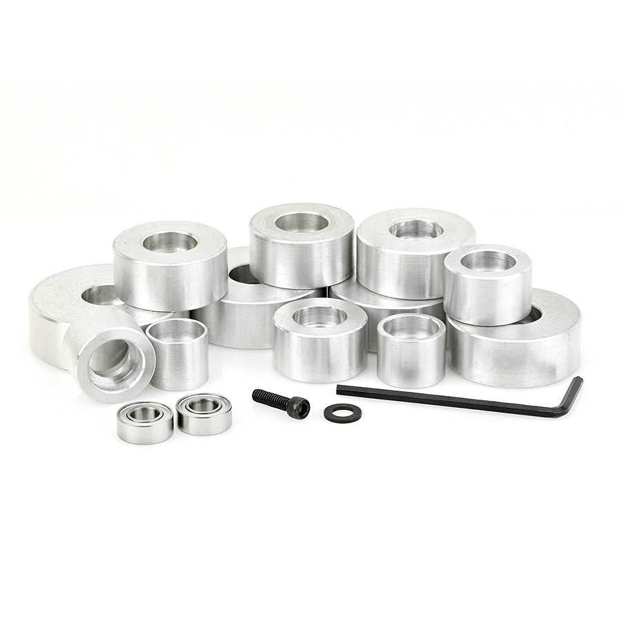Amana Tool - 67355 - 17 PCS COLLAR KIT / RC-49355