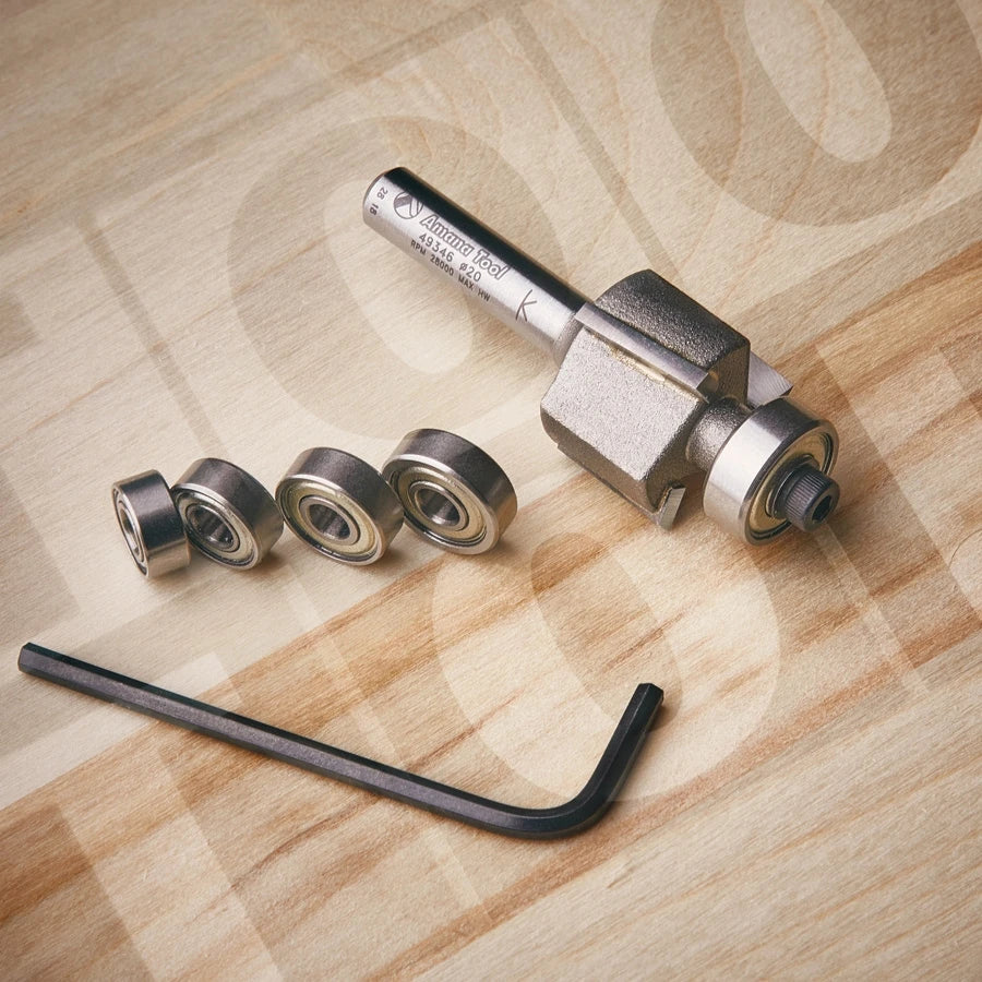 Amana Tool - 49346 - RABBETTING 20mm DIA.1/4 SHANK