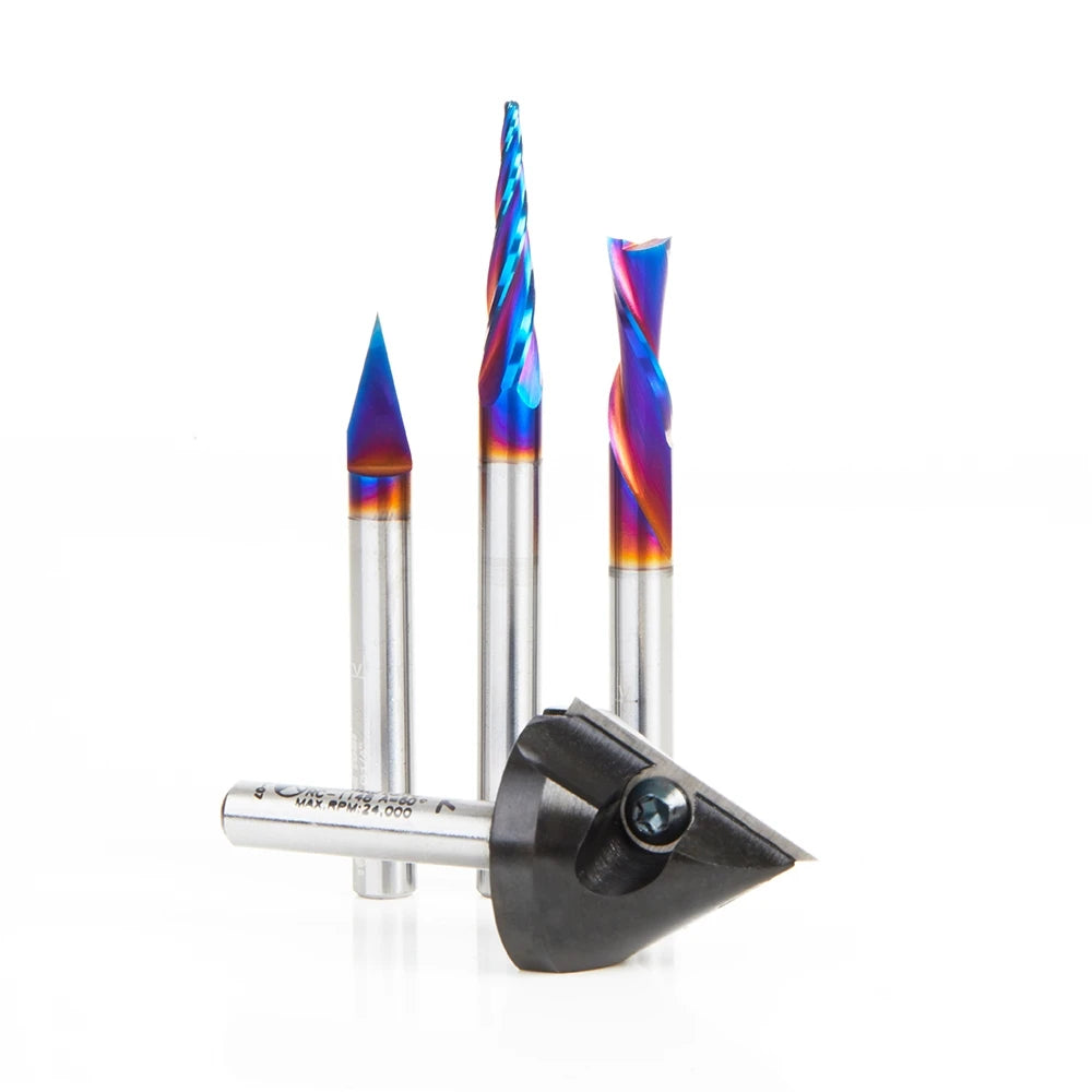 Amana Tool - AMS-102 - 4 PCS X-CARVE® CNC STARTER PC
