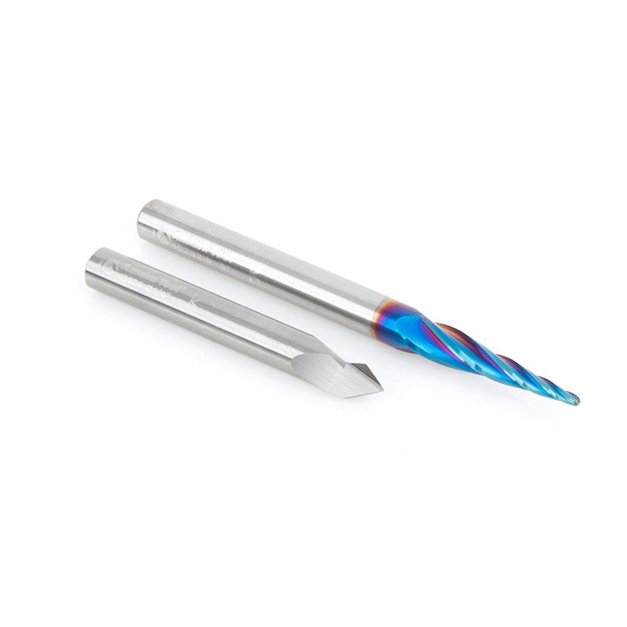 Amana Tool - AMS-192 - 2 PC 3D & 60D V GROOVE PACK