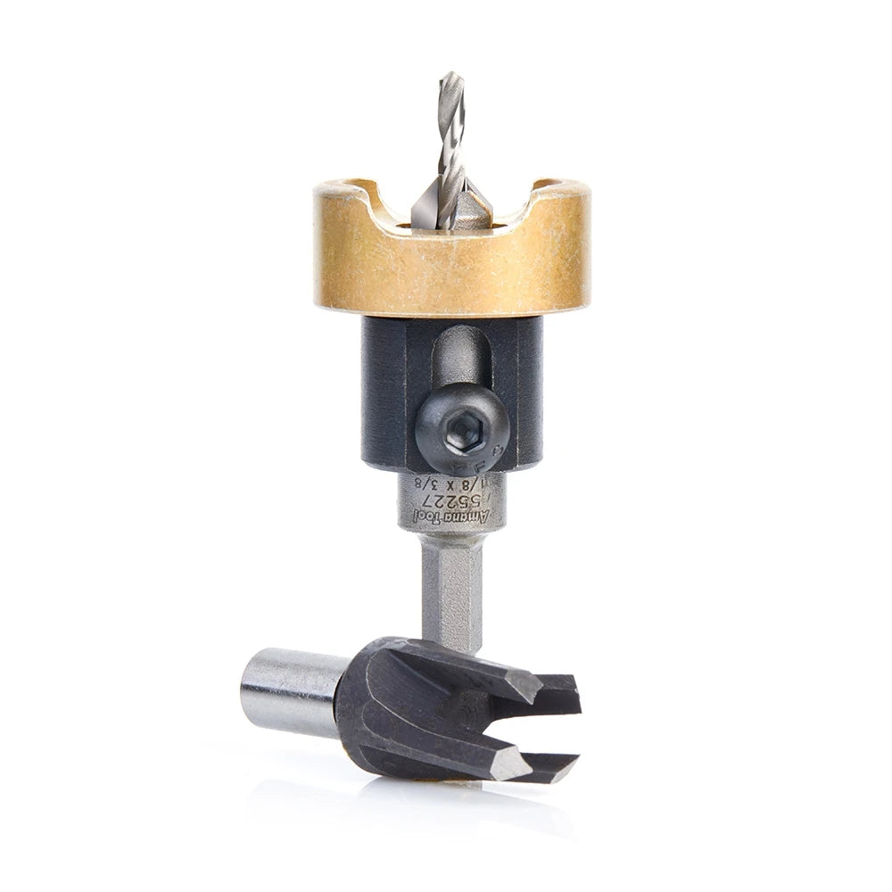 Amana Tool - AMS-307 - 2PC COUNTERSINK, & PLUG CUTTER