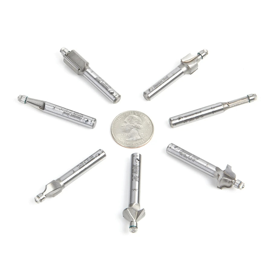 Amana Tool - AMS-610 - 7PC MINIATURE COLLECTION PACK
