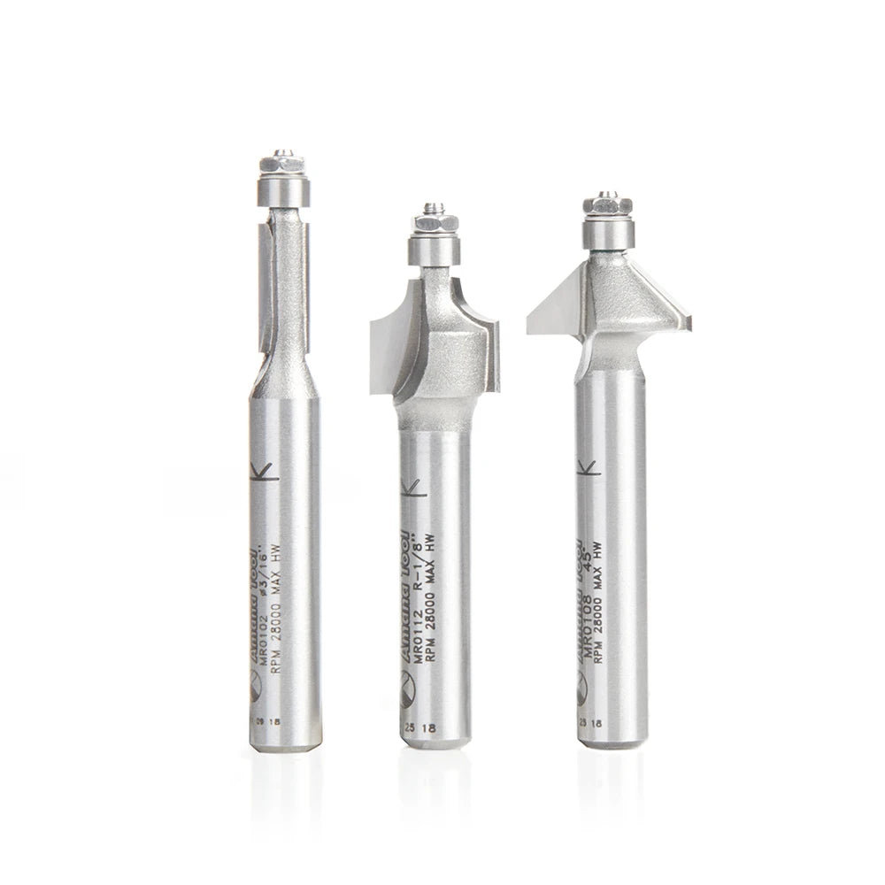Amana Tool - AMS-614 - 3PC MINIATURE COLLECTION PACK
