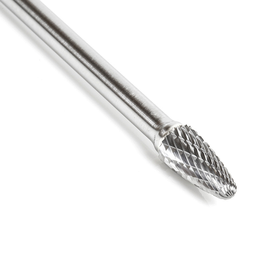 Amana Tool - BURS-143 - SF-3L6DC 3/8x3/4x1/4 TREESHAPE