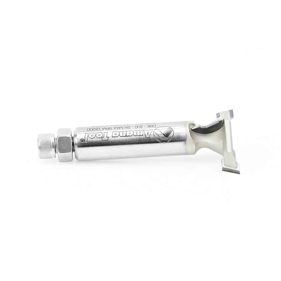 Amana Tool - DRB-300-RH - T-SLOT R/H DIAMOND 1/2 SHANK