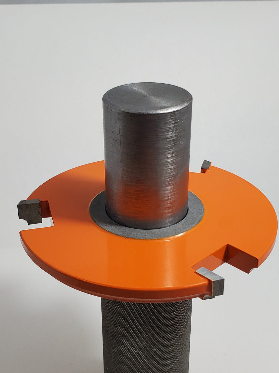 1-1/4 Bore Carbide Two Piece Double Tongue & Groove Lock Mitre Sets 3/4"-1" material Freeborn