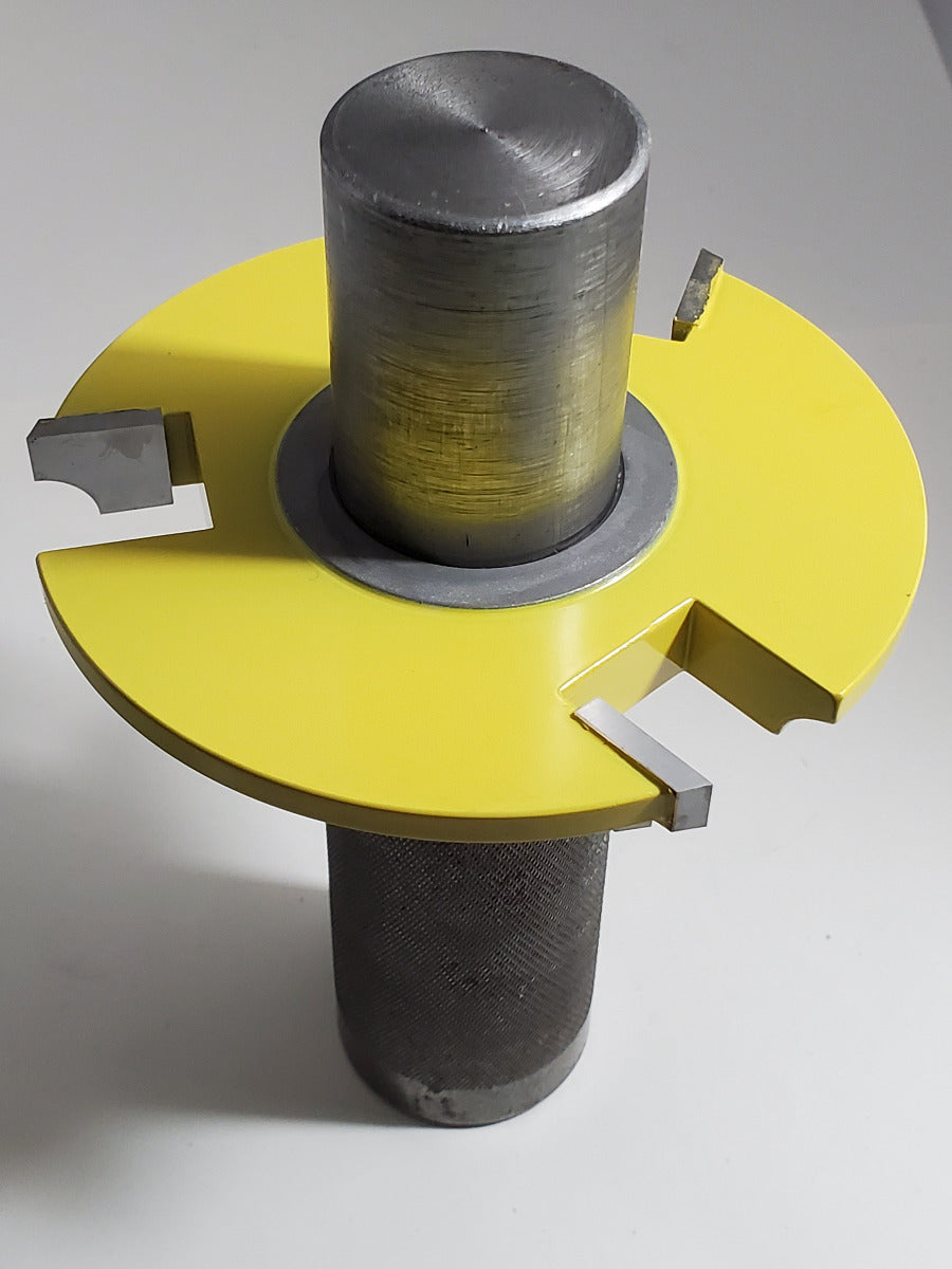 1-1/4 Bore T-alloy One Piece Double Tongue & Groove Lock Mitre Cutter 1-1/2" material Freeborn