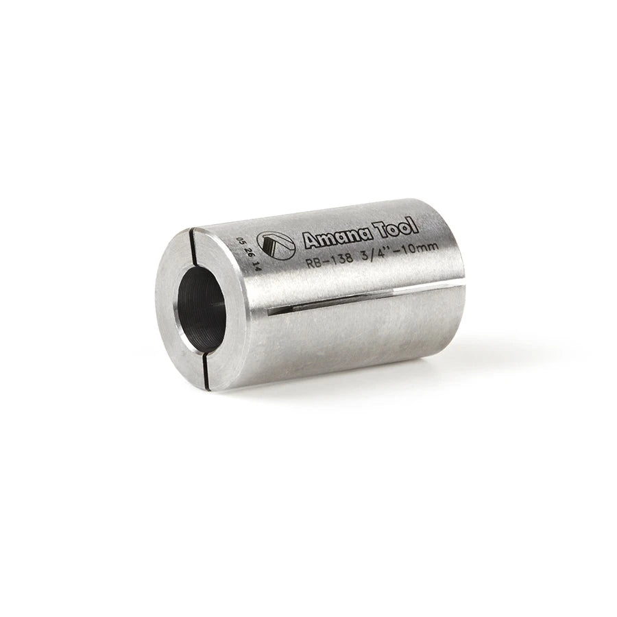 Amana Tool - RB-138 - REDUCTION BUSHING 3/4 TO 10mm