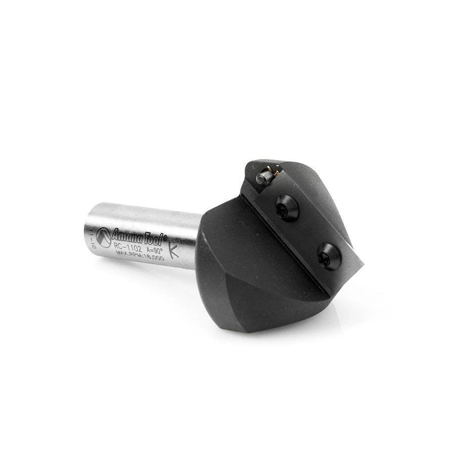 Amana Tool - RC-1102 - V GROOVE INSERT 90D 1/2 SHANK