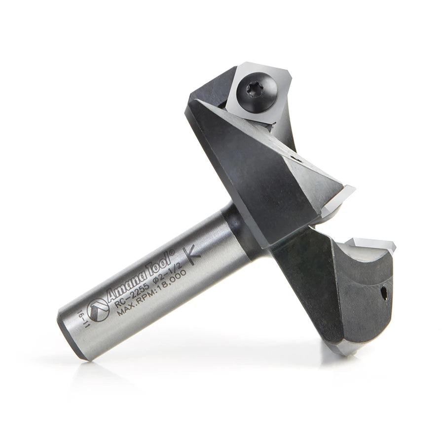 Amana Tool - RC-2255 - 3FL 2-1/2D SPOILBOARD 1/2"SHNK