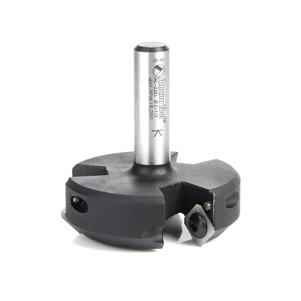 Amana Tool - RC-2261 - 3FL 2-1/2D SPOILBOARD 1/2"SHNK