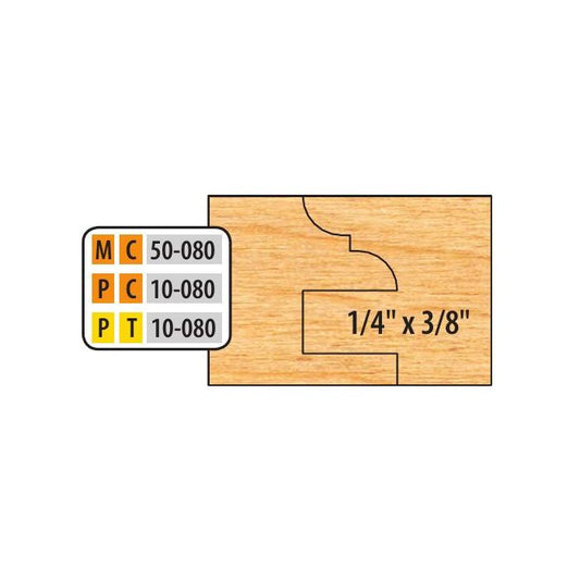 FREEBORN - PC-10-080 - CARBIDE COPE & PATTERN SET Shaper Cutter