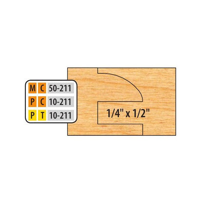 FREEBORN - PC-10-211 CARBIDE ADDITIONAL TONGUE & GROOVE CUTTER Shaper Cutter