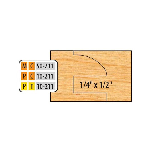 FREEBORN - PC-10-211 CARBIDE ADDITIONAL TONGUE & GROOVE CUTTER Shaper Cutter