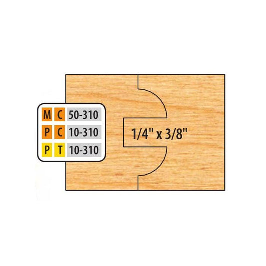 FREEBORN - PT-10-310 - T-ALLOY DOUBLE SIDED COPE & PATTERN SET Shaper Cutter