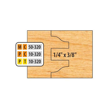 FREEBORN - MC-50-320 - CARBIDE DOUBLE SIDED COPE & PATTERN CUTTER SET Shaper Cutter