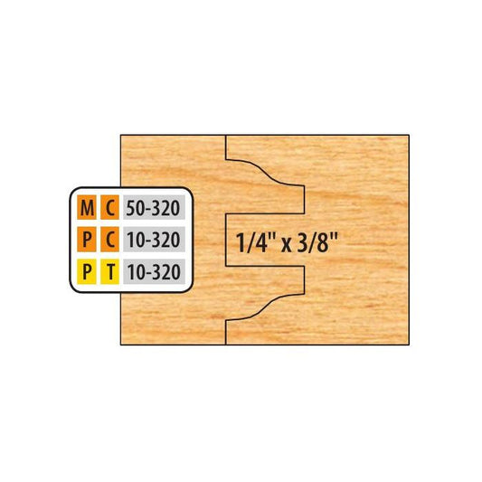 FREEBORN - PT-10-320 - T-ALLOY DOUBLE SIDED COPE & PATTERN SET Shaper Cutter