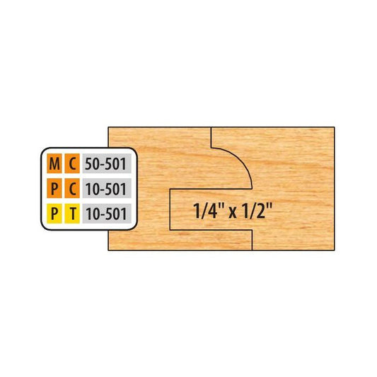 FREEBORN - PT-10-501 T-ALLOY CENTER GROOVER SET Shaper Cutter