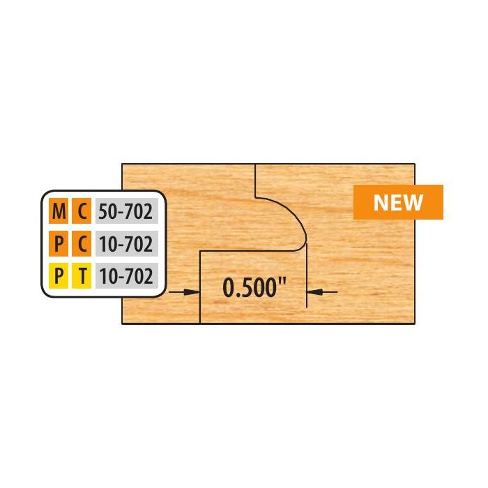 FREEBORN - PC-10-702 - CARBIDE ADDITIONAL TONGUE & GROOVE CUTTER Shaper Cutter