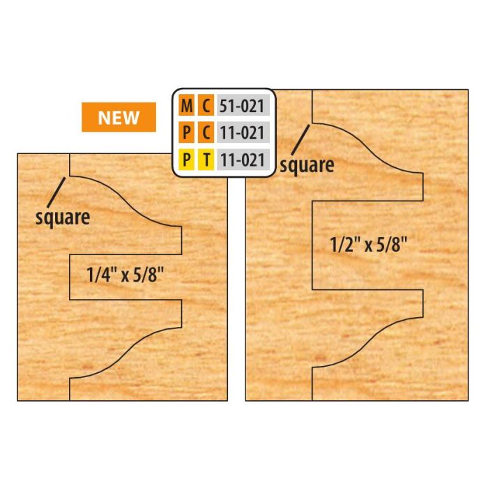 FREEBORN - MC-51-021 - CARBIDE DOUBLE SIDED COPE & PATTERN SET Shaper Cutter