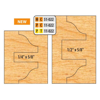 FREEBORN - MC-51-022 - CARBIDE DOUBLE SIDED COPE & PATTERN SET Shaper Cutter