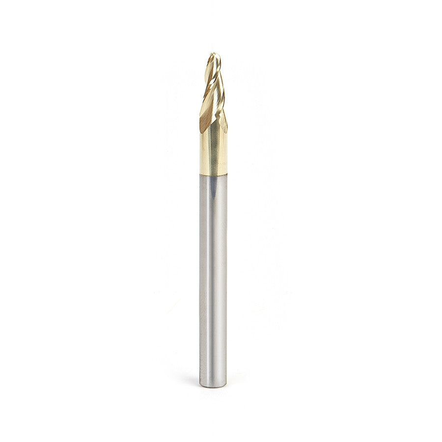 Amana Tool - 46288 - 1/8 CARVING 3D TAPERD BALLNOSE