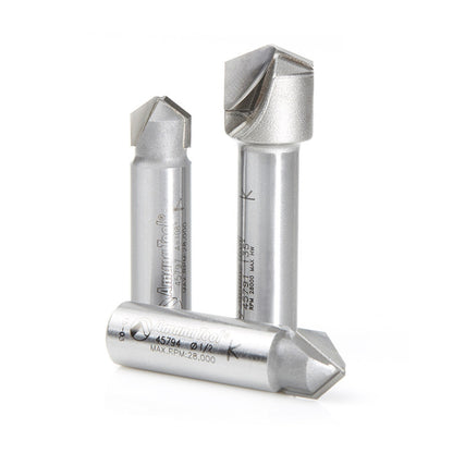 Amana Tool - AMS-147 - 3PCS ACM V 90 108 135 DEG. SET