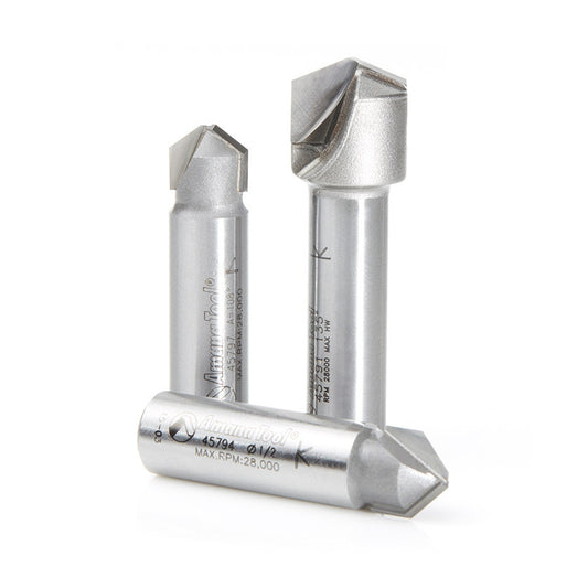 Amana Tool - AMS-147 - 3PCS ACM V 90 108 135 DEG. SET