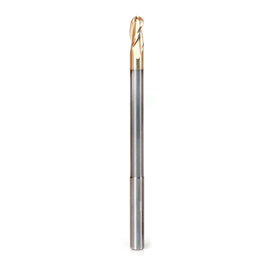 Amana Tool - 46490 - 1/4 CARVING 3D BALL NOSE ZrN