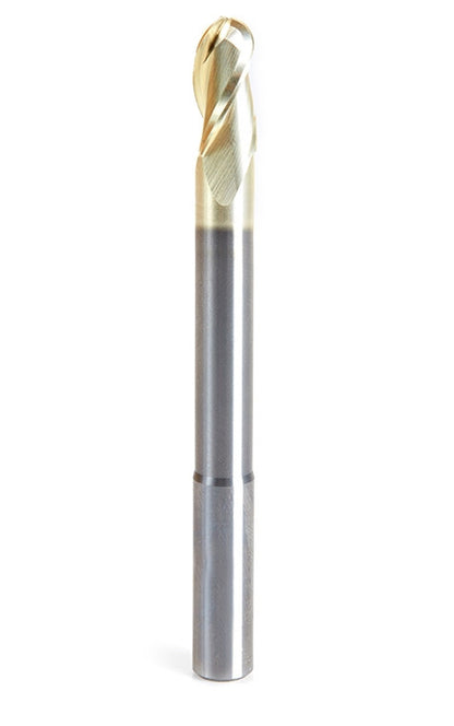 Amana Tool - 46491 - 3/8 CARVING 3D BALL NOSE ZrN