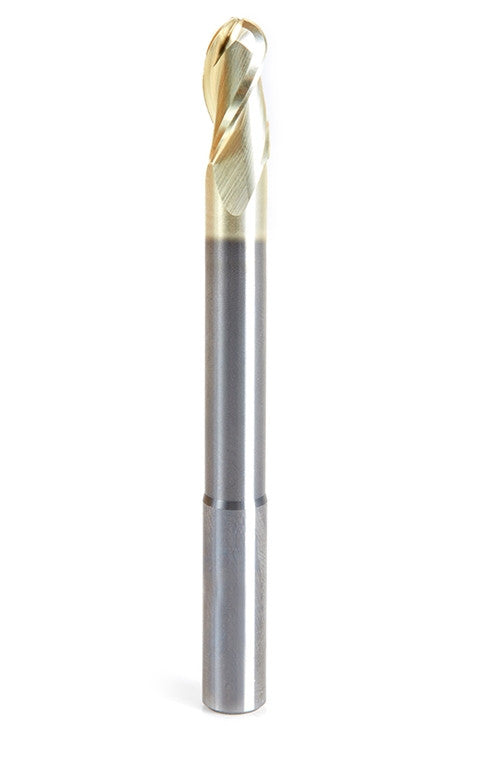 Amana Tool - 46491 - 3/8 CARVING 3D BALL NOSE ZrN