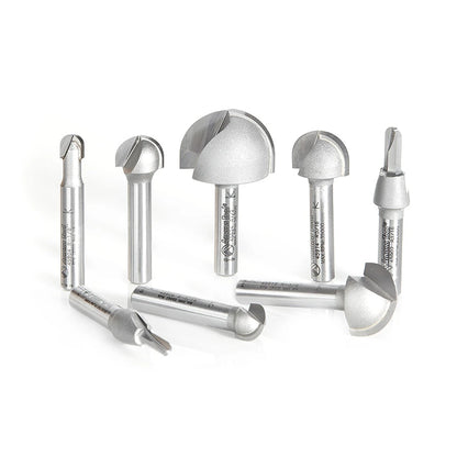 Amana Tool - AMS-420 - 8-PCS CORE BOX SET 1/4" SHANK