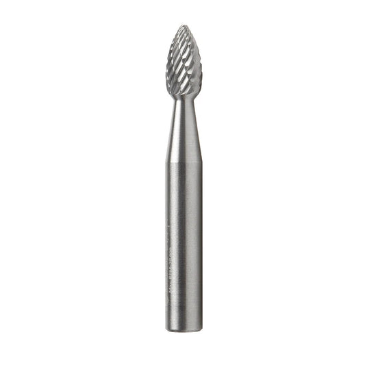 Amana Tool - BURS-202 - SH-1DC 1/4x1/2x1/4 FLAME SHAPE