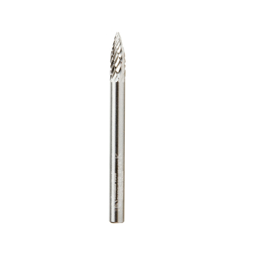 Amana Tool - BURS-190 - SG-43DC 1/8x3/8x1/8 POINTED