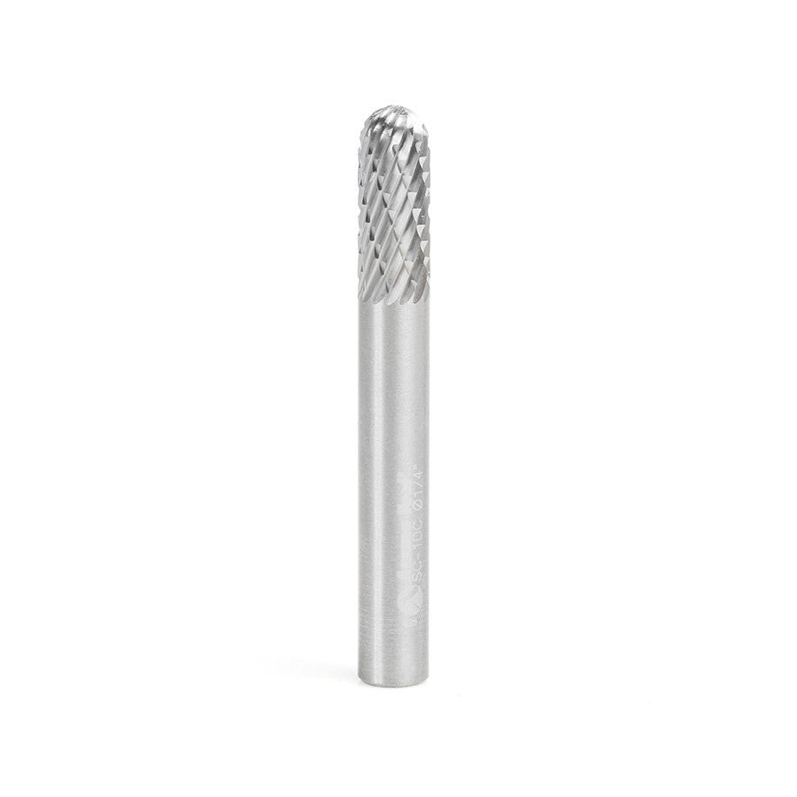 Amana Tool - BURS-120 - SC-1DC 1/4x5/8x1/4 RADIUS DCUT